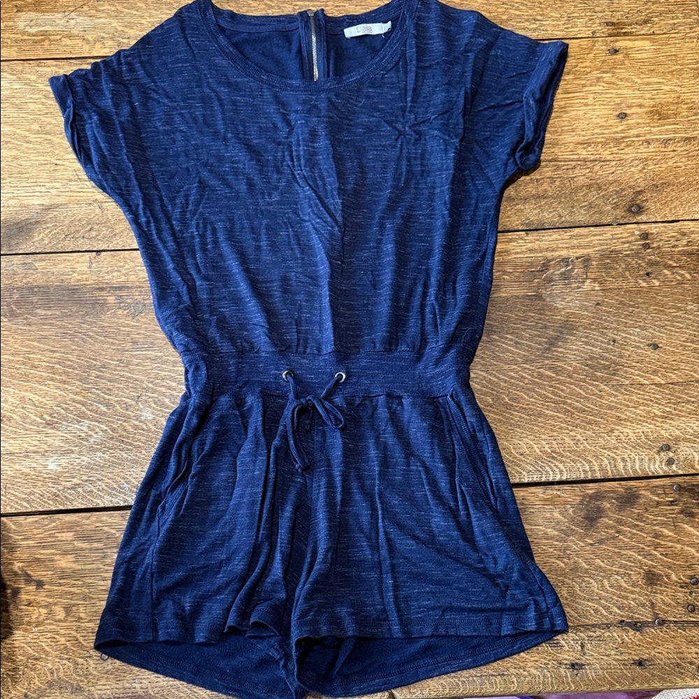 Dalia Deep Blue Knit Top